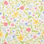 Preview: Musselin mit Blüten Multicolor